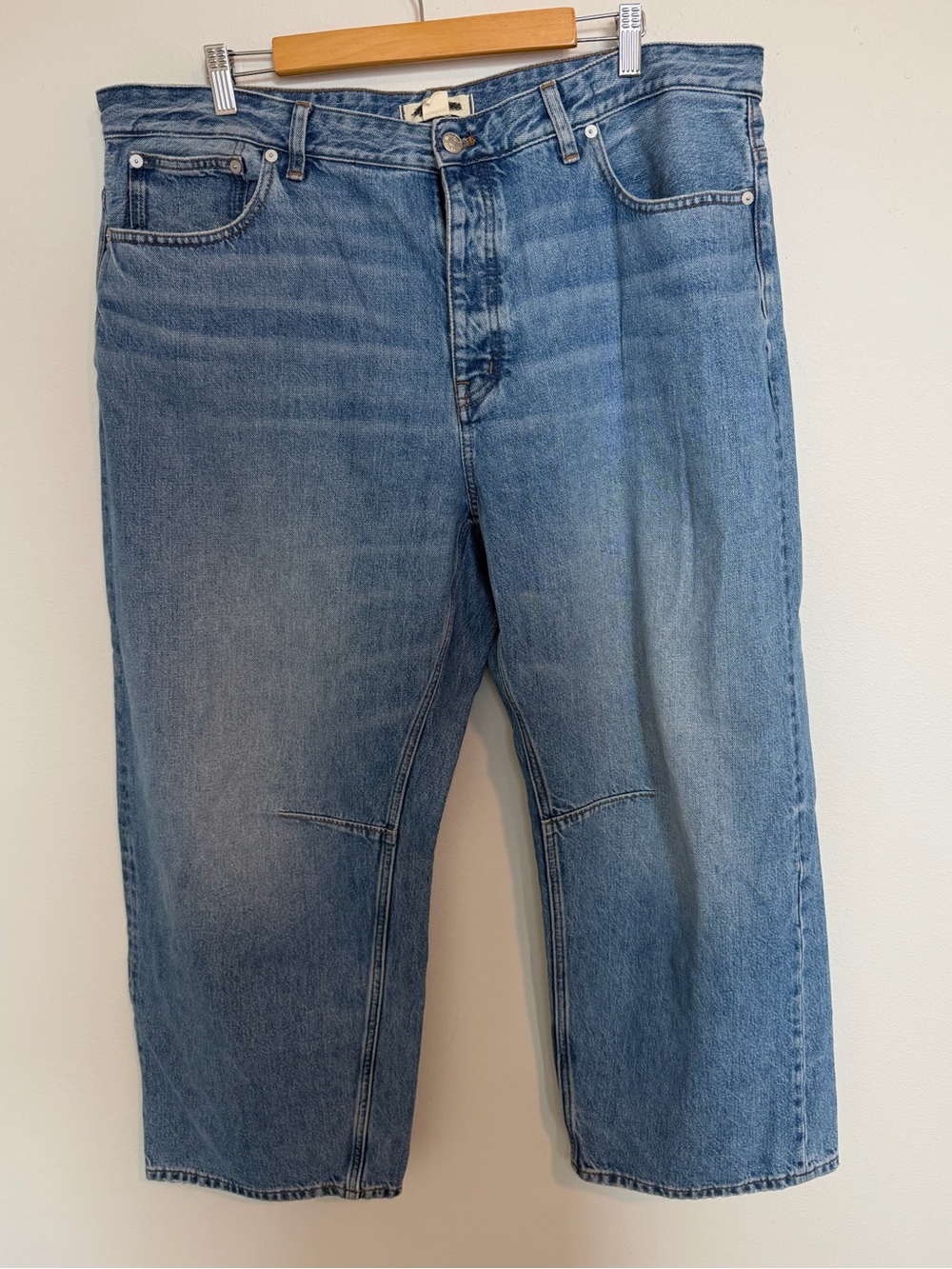 NWOT Madewell Curvy Darted Barrel Leg Jean sz.33